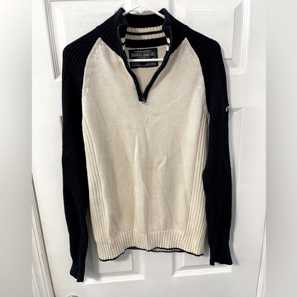 Nautica Quarter Zip Sweater